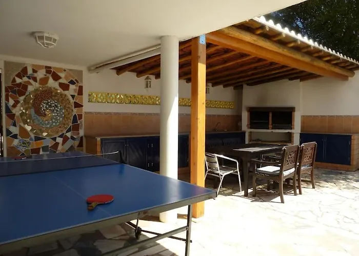 别墅 Casa Lorenzo Sleeps 10, With Private Tennis Court & Swimming Pool And 5 Beds 波尔蒂芒